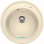 Мийка для кухні кругла Blanco RIONA 45 врізна штучний граніт жасмин 521399