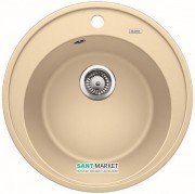 Мийка для кухні кругла Blanco RIONA 45 врізна штучний граніт шампань 521400