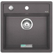 Мойка для кухни квадратная Blanco DALAGO 5-F искусственный гранит  темная скала 518849