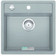 Мойка для кухни квадратная Blanco DALAGO 5-F искусственный гранит  алюметаллик 518531