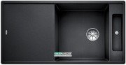 Мойка для кухни прямоугольная BLANCO Axia III XL 6S SILGRANIT врезная  с клапаном-автоматом  антрацит 523510