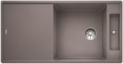 Мийка для кухні прямокутна BLANCO Axia III XL 6S SILGRANIT врізна з клапаном-автоматом алюметаллик 523512