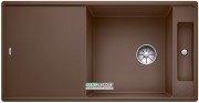 Мойка для кухни прямоугольная BLANCO Axia III XL 6S SILGRANIT врезная  с клапаном-автоматом  мускат 523518