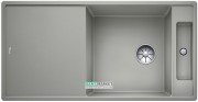 Мойка для кухни прямоугольная BLANCO Axia III XL 6S SILGRANIT врезная  с клапаном-автоматом  жемчужный 523503