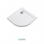 Душевой поддон Kolo Pacyfik 90х90 четверть круга белый XBN0790101