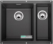 Мойка для кухни прямоугольная BLANCO SUBLINE 340/160-U SILGRANIT под столешницу  чаша слева  антрацит 523548