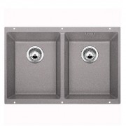 Мийка для кухні прямокутна BLANCO SUBLINE 350/350-U SILGRANIT під стільницю алюметаллик 523576