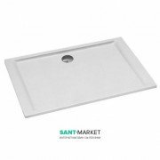 Душевой поддон Kolo Pacyfik 100х80 прямоугольный белый XBP0718101