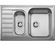 Мийка для кухні прямокутна Blanco Livit 6S Compact нержавіюча сталь декор 515794