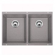 Мойка для кухни прямоугольная BLANCO SUBLINE 350/350-U SILGRANIT под столешницу  алюметаллик 523576