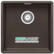 Мойка для кухни квадратная BLANCO SUBLINE 400-F SILGRANIT  кофе 523499