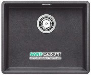 Мойка для кухни прямоугольная BLANCO SUBLINE 500-F SILGRANIT  темная скала 523533