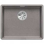 Мийка для кухні прямокутна BLANCO SUBLINE 500-F SILGRANIT алюметаллик 523534