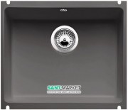 Мийка для кухні прямокутна BLANCO SUBLINE 500-U кераміка PuraPlus під стільницю базальт 523739