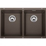 Мийка для кухні прямокутна BLANCO SUBLINE 350/350-U SILGRANIT під стільницю кави 523583