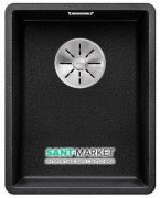 Мийка для кухні прямокутна BLANCO SUBLINE 320-F SILGRANIT антрацит 523416