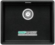 Мийка для кухні прямокутна BLANCO SUBLINE 500-F SILGRANIT антрацит 523532