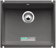 Мийка для кухні прямокутна BLANCO SUBLINE 500-U кераміка PuraPlus під стільницю базальт 523739