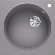 Мийка для кухні квадратна BLANCO Artago 6 врізна з відвідної арматурою InFino® алюметаллик 521759
