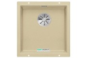 Мойка для кухни прямоугольная Blanco SUBLINE 400-U SILGRANIT искусственный гранит  шампань 523428
