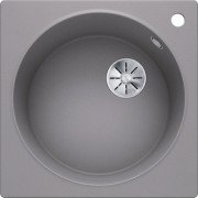 Мийка для кухні квадратна BLANCO Artago 6 врізна з відвідної арматурою InFino® алюметаллик 521759