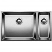 Мийка для кухні прямокутна Blanco Andano 500/180-U нержавіюча сталь полірована чаша зліва +522991