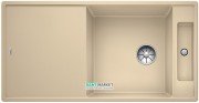 Мойка для кухни прямоугольная BLANCO Axia III XL 6S SILGRANIT врезная  с клапаном-автоматом  шампань 523506