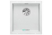 Мойка для кухни прямоугольная Blanco SUBLINE 400-U SILGRANIT искусственный гранит  белый 523426