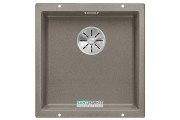 Мойка для кухни прямоугольная Blanco SUBLINE 400-U SILGRANIT искусственный гранит  серый беж 523429