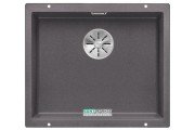 Мийка для кухні прямокутна Blanco SUBLINE 500-U SILGRANIT штучний граніт темна скеля 523433