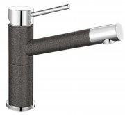 Смеситель для кухни Blanco Alta Compact однорычажный  хром/антрацит 515323