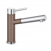 Смеситель для кухни Blanco Alta-S Compact однорычажный  хром/мускат 521739
