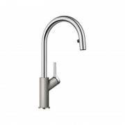 Смеситель для кухни Blanco Carena-S однорычажный  жемчужный 520983