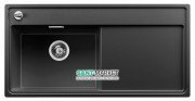 Мойка для кухни прямоугольная BLANCO Zenar XL 6S врезная  чаша слева  с клапаном-автоматом  антрацит 523974