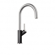 Смеситель для кухни Blanco Carena однорычажный  антрацит 520971