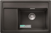 Мойка для кухни прямоугольная BLANCO Zenar XL 6S Compact врезная  с клапаном-автоматом  антрацит 523706