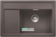 Мойка для кухни прямоугольная BLANCO Zenar XL 6S Compact врезная  с клапаном-автоматом  темная скала 523707