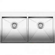 Мийка для кухні прямокутна Blanco ZEROX 400/400-IF/А нержавіюча сталь дзеркальне полірування 521648