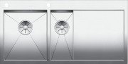 Мийка для кухні прямокутна Blanco ZEROX 6 S-IF/А чаша зліва нержавіюча сталь дзеркальне полірування 521644