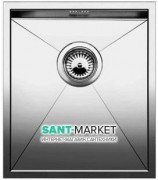 Мийка для кухні прямокутна Blanco ZEROX 340-IF нержавіюча сталь дзеркальне полірування 521582