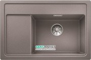 Мийка для кухні прямокутна BLANCO Zenar XL 6S Compact врізна з клапаном-автоматом алюметаллик 523708