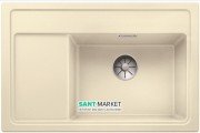 Мийка для кухні прямокутна BLANCO Zenar XL 6S Compact врізна з клапаном-автоматом жасмин 523759