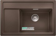 Мийка для кухні прямокутна BLANCO Zenar XL 6S Compact врізна з клапаном-автоматом кава 523763
