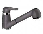 Смеситель для кухни Blanco Wega-S SILGRANIT® однорычажный  темная скала 518805
