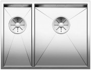 Мийка для кухні прямокутна Blanco ZEROX 340/180-U чаша справа нержавіюча сталь дзеркальна поліровка 521614