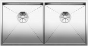 Мойка для кухни прямоугольная Blanco ZEROX 400/400-U нержавеющая сталь  зеркальная полировка 521620