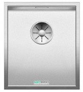Мийка для кухні прямокутна Blanco ZEROX 340-U нержавіюча сталь Durinox® з відвідної арматурою InFino® 521 556