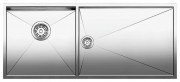 Мийка для кухні прямокутна Blanco ZEROX 400/550-Т-IF чаша зліва нержавіюча сталь дзеркальна поліровка 521603