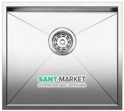 Мойка для кухни прямоугольная Blanco ZEROX 450-U нержавеющая сталь  зеркальная полировка 521587