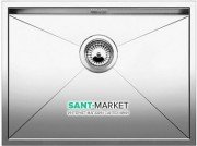 Мийка для кухні прямокутна Blanco ZEROX 550-U нержавіюча сталь дзеркальне полірування 521591